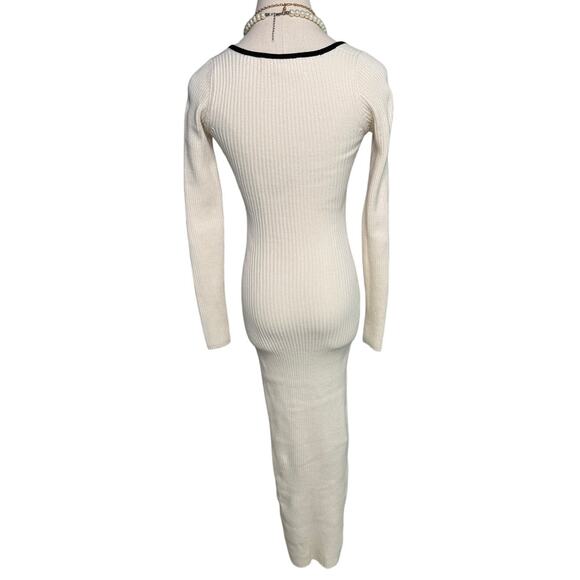 Mara Hoffman + Net Sustain Lucienne Ribbed Organic Cotton-blend Midi Dress XS - Picture 9 of 16